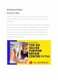 RO Service in Patna| RO Water Purifier Service:9297-909192 (1) PowerPoint PPT Presentation