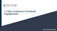 25 Tips to Improve Facebook Engagement PowerPoint PPT Presentation