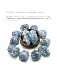 Blue Calcite - Benefits, Powers, And Healing Properties PowerPoint PPT Presentation