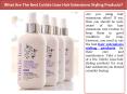What Are The Best Cuticle Lisse Hair Extensions Styling Products