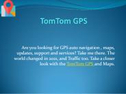 TomTom GPS Updates | Update TomTom Maps | TomTom Software