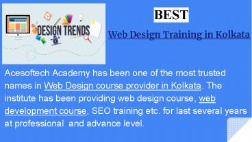 Web Design Training in Kolkata (1)