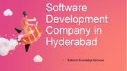 Best Software Development Company in Hyderabad