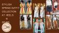 Stylish spring outfit collection at heels in spurs PowerPoint PPT Presentation