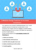 5 Website Design Features to Increase Conversion PowerPoint PPT Presentation