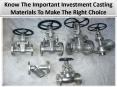 Benefits of investment casting as compared to sand casting PowerPoint PPT Presentation