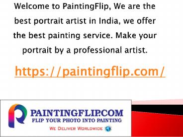 Make Your Portrait by Professional Artist
