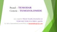 What are the Side Effects of Temozolomide?