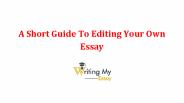 Easy Steps To Write An Attractive Expository Essay