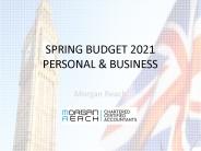 Personal & Business Tax in Spring Budget 2021 UK