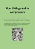 Piper Fittings and Its components PowerPoint PPT Presentation