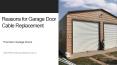 Garage Door Cable Replacement PowerPoint PPT Presentation