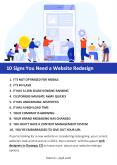 10 Signs You Need a Website Redesign PowerPoint PPT Presentation
