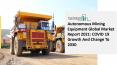 2021 Autonomous Mining Equipment Market Size, Growth, Drivers, Trends And Forecast PowerPoint PPT Presentation