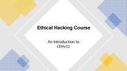 Ethical Hacking Course