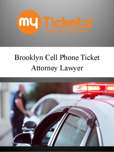 Brooklyn Cell Phone Ticket Attorney Lawyer