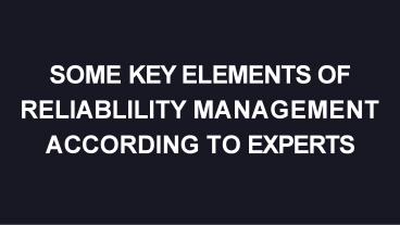 Reliability Theory Assignment Help