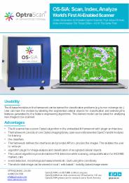 Artificial Intelligence Image Slide Scanner-OptraSCAN