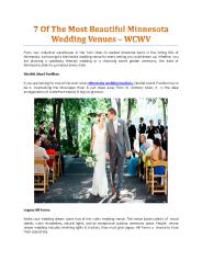 7 Of The Most Beautiful Minnesota Wedding Venues – WCWV