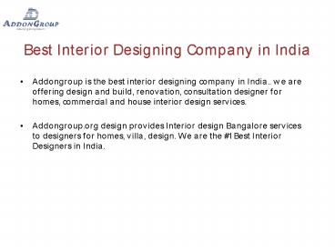 Best Interior Designing Company in India (1)