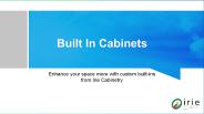 Built In Cabinets - Irie Cabinetry
