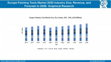 Europe Painting Tools Market Report 2020-2026 by regional revenue, growth & trends analysis