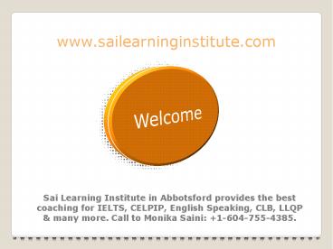 English Speaking Classes | English Courses | Abbotsford BC