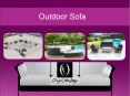 Outdoor Sofa PowerPoint PPT Presentation