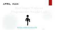 Best Home Workout Programs for Weight Loss