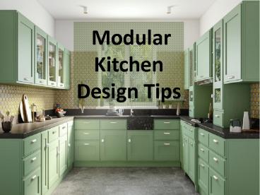 Modular Kitchen Design Tips | Jaquar Sanitary Dealers In Bhopal