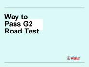 G2 Driving School Oakville