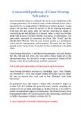 A successful pathway of Guru Swarup Srivastava (1) PowerPoint PPT Presentation