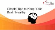 Simple Tips to Keep Your Brain Healthy