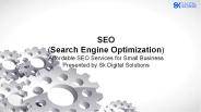 Affordable SEO Services for Small Business