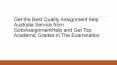 Assignment help Australia Service from GotoAssignmentHelp PowerPoint PPT Presentation