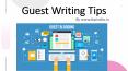 Tips on Guest Writing PowerPoint PPT Presentation