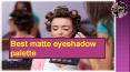 Best matte eyeshadow palette
