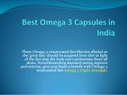 Best Omega 3 Supplements India