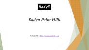 Badya Palm Hills