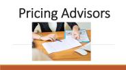Benefits of pricing consulting services