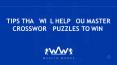 TIPS THAT WILL HELP YOU MASTER CROSSWORD PUZZLES TO WIN AT WEALTH WORDS PowerPoint PPT Presentation