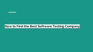 Software Testing Companies in Malaysia
