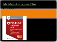 McAfee AntiVirus Plus (1 Year 3 Devices)