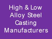 High & Low Alloy Steel Casting Manufacturers BV Engineers