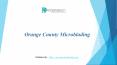 Orange County Microblading PowerPoint PPT Presentation