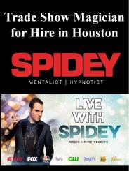 Trade Show Magician for Hire in Houston