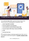 6 Google Business Profile Tips to Increase Foot Traffic PowerPoint PPT Presentation