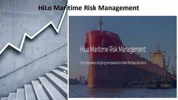 Maritime Risk Management services