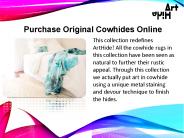 Purchase Original Cowhides Online | ArtHide