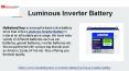 Top Rated Luminous Inverter Battery PowerPoint PPT Presentation